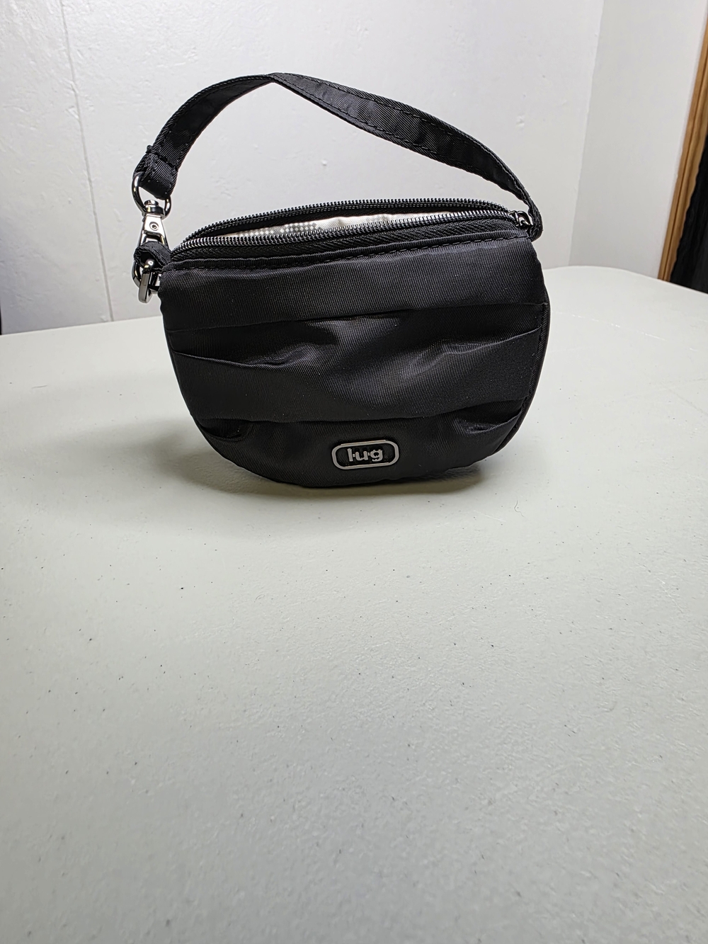 lug Black Quilted Mini Wristlet Pouch - Picture 4 of 8